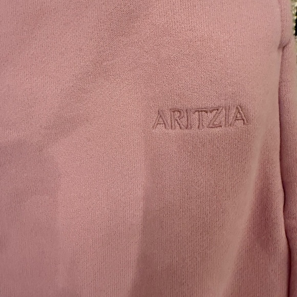 Aritzia Pink Mega Flutter Sweatpants Wide Leg Small - Picture 3 of 4